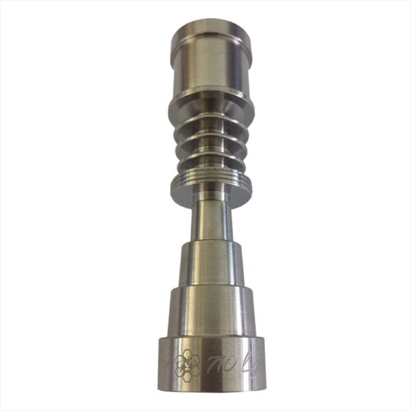 710 Life ™ -  Reversible Domeless Titanium Nail 10MM / 14MM / 18MM Male & Female for 20mm Enail Coil