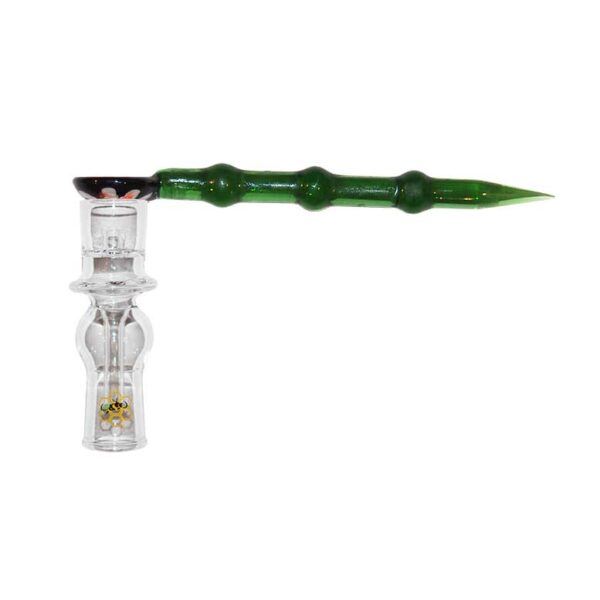 Colored Universal Carb Cap Half Marble Dabber