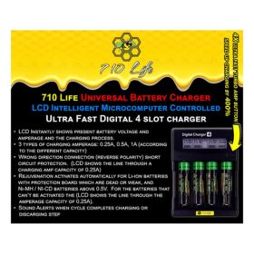 710 Life Battery Charger - Flower Power Charger - Best Battery Charger - Best Li Ion Charger - Fastest LI Ion Charger