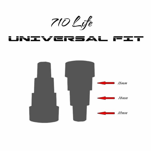 710 Life ™ - Triple OG Reversible Domeless Titanium Nail