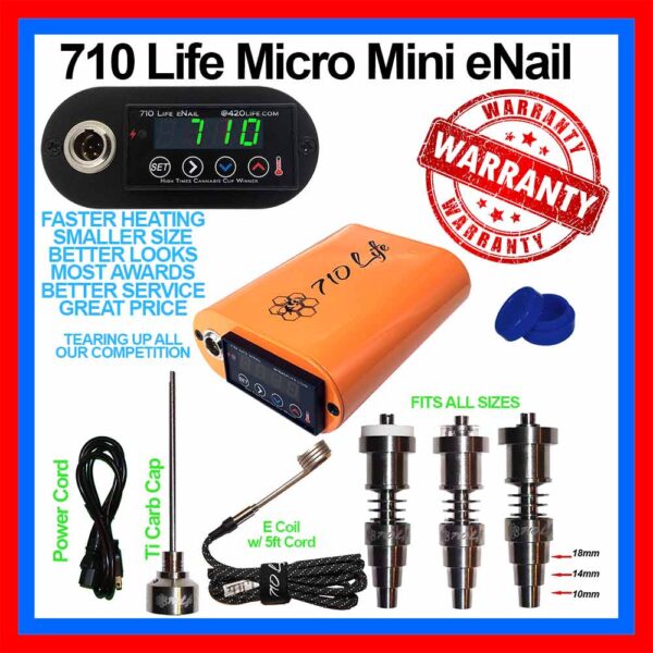 710 Life Micro Mini eNail - Best eNail Kit