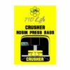 Crusher Rosin Press bags logo